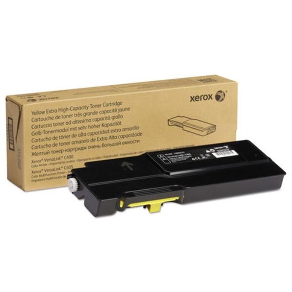 Yamaha 106R03525 Extra High-Yield Toner Cartridge - 8000 Page-Yield - Yellow XER106R03525 - main